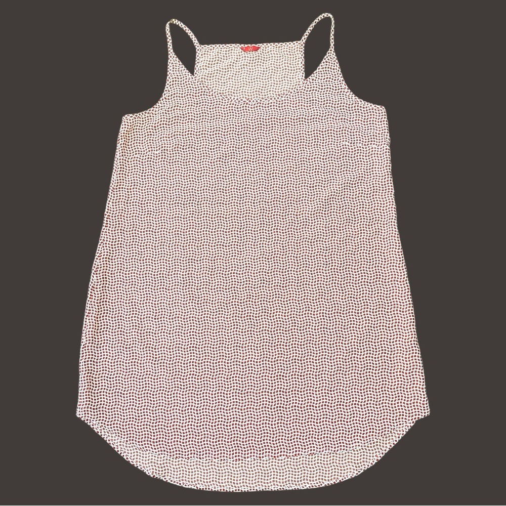Block Briquettes print silky tunic top slip by W for women made in India size 18